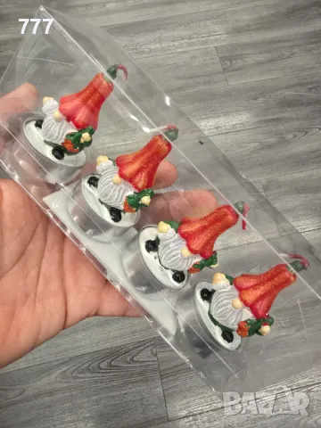 Коледни свещи , снимка 2 - Декорация за дома - 47947739