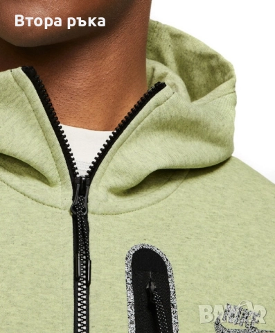 Nike tech fleece горнище мъжка оригинален , снимка 3 - Спортни дрехи, екипи - 52577536