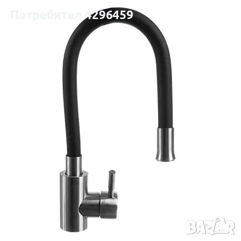 Смесител за кухня гъвкав 360 градуса с керамична батерия Ruhhy 010115, снимка 6 - Други стоки за дома - 47938839