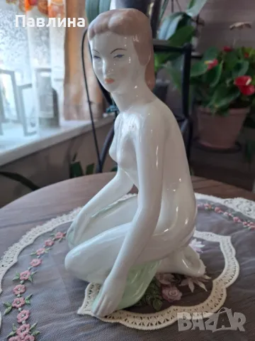 Унгарска порцеланова фигура, снимка 7 - Декорация за дома - 49084057