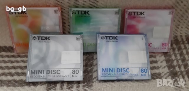 Минидискове ТДК неотваряни, снимка 1