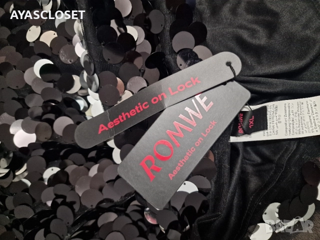 Дамска пола с пайети хЛ, снимка 3 - Поли - 52330779