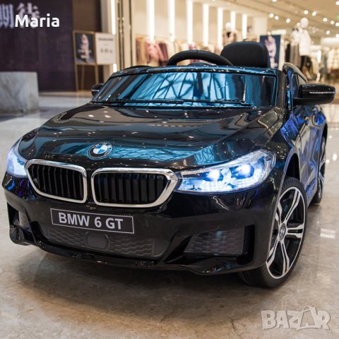 Акумулаторна джип BMW 6 GT, снимка 1 - Детски велосипеди, триколки и коли - 26943428