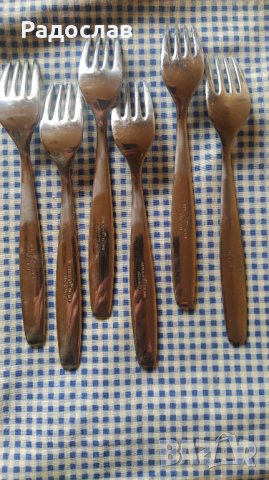 комплект стари вилици GERLACH , снимка 2 - Прибори за хранене, готвене и сервиране - 43853450