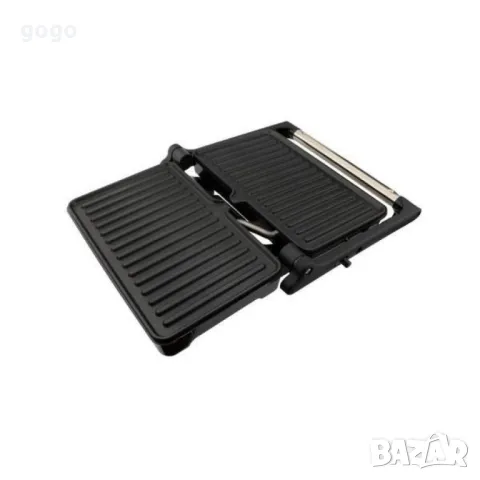 Тостер-сандвич R514420, 1000W, Грил, Незалепващи плочи-23х14.5см., Отваряне на 180°, Инокс, снимка 5 - Тостери - 47767114