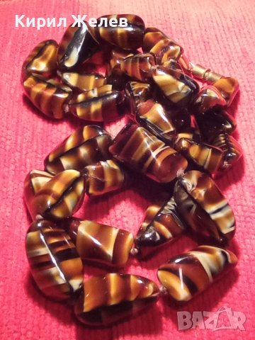 НАТУРАЛЕН ЯСПИС СТАРО КОЛИЕ СКЪПОЦЕНЕН КАМЪК 6390, снимка 2 - Антикварни и старинни предмети - 29555354