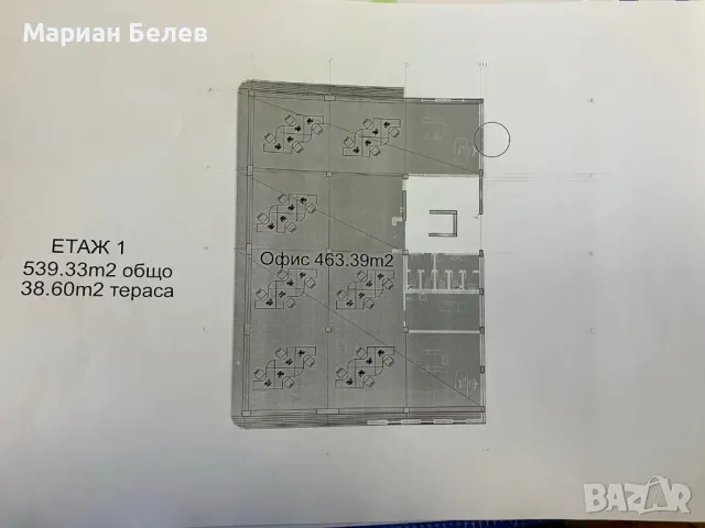 Офис площи под наем, снимка 4 - Офиси - 49449526