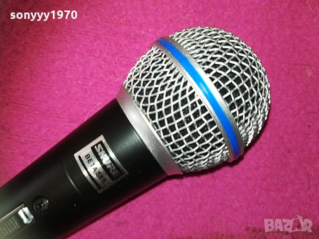 shure beta sm58s-profi microphone-внос швеицария 0704211659, снимка 8 - Микрофони - 32462958
