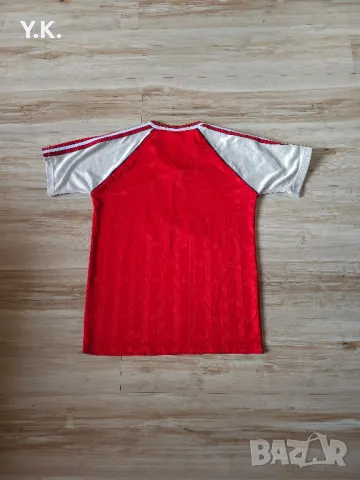 Оригинална мъжка тениска Adidas x F.C. Arsenal / Season 88-90 (Home), снимка 3 - Тениски - 49616300