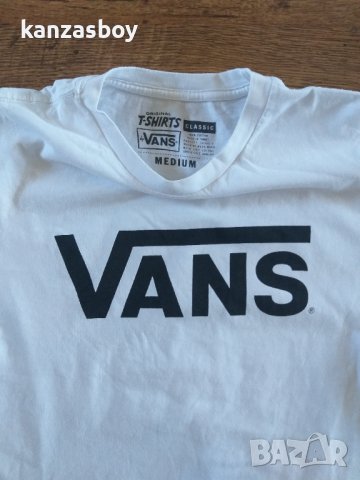 vans - страхотна мъжка тениска КАТО НОВА, снимка 2 - Тениски - 37386678