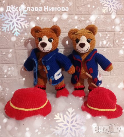 Падингтън-ръчна изработка-40см, снимка 10 - Плюшени играчки - 36919589