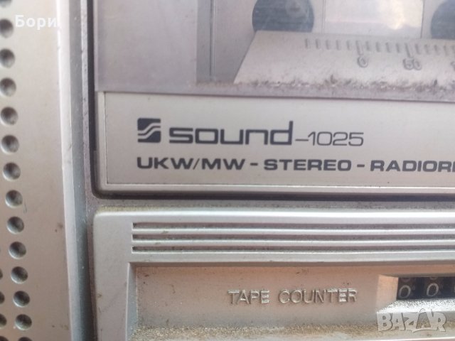 Радиокасетофон SOUND-1025, снимка 6 - Радиокасетофони, транзистори - 32886787
