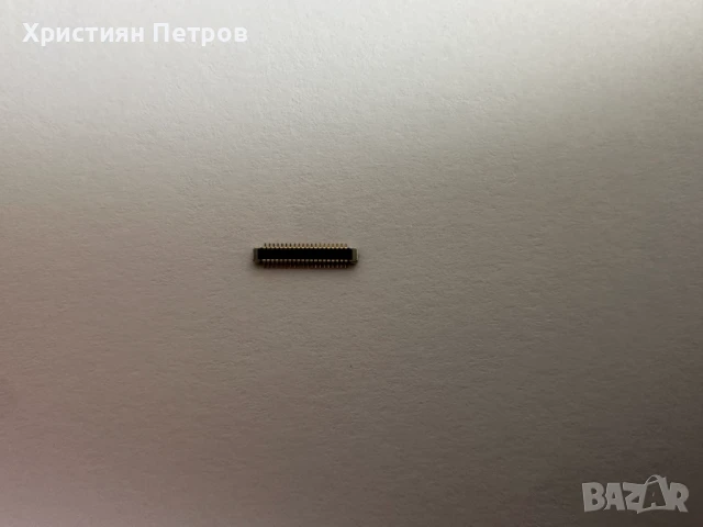 Конектор / Букса 40 pin мъжки на лентовият кабел за Xiaomi Redmi Note 10, снимка 2 - Резервни части за телефони - 50467276