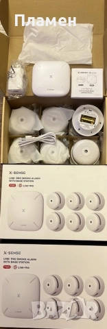 X Sense FS61 Link Plus Pro Smoke Alarm Set, снимка 2 - Друга електроника - 52026020
