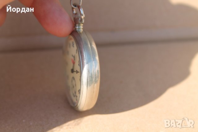 СССР джобен часовник ''Молния'' за турските железници, снимка 8 - Антикварни и старинни предмети - 40877042