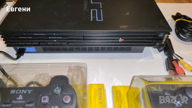 Плейстейшън 2 PS2 пълен комплект с 2бр. джойстик и 70 игри хард диск, снимка 4 - PlayStation конзоли - 39618886