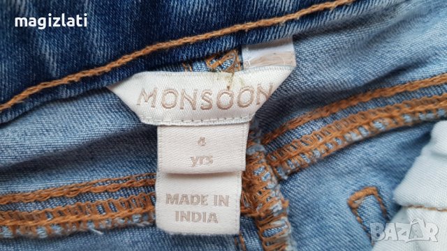 Детски къси дънкови панталони 3-4 години, снимка 3 - Детски къси панталони - 37577763