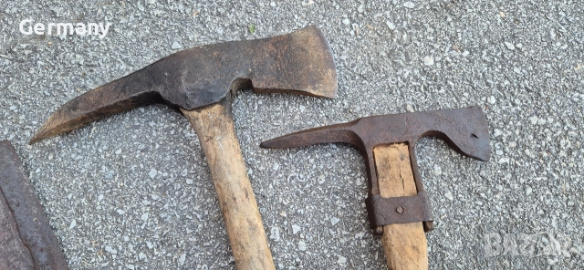 стара немска брадва, снимка 7 - Антикварни и старинни предмети - 52859165