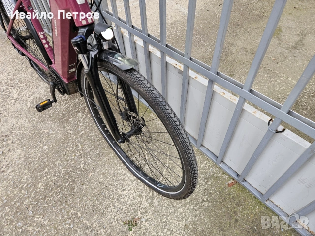 Електрически велосипед 28 цола RALEIGH-шест месеца гаранция, снимка 2 - Велосипеди - 53149783