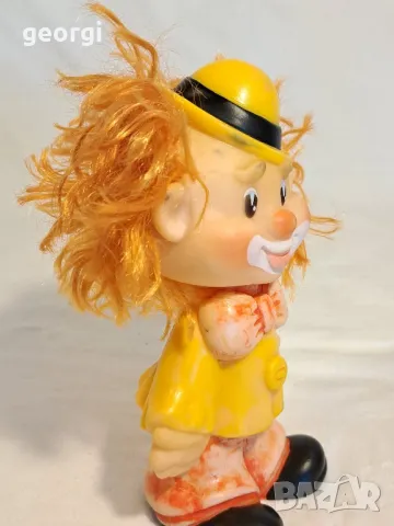 Руска гумена играчка клоун  3/2, снимка 4 - Други - 47632619