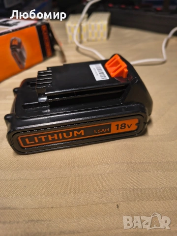 Батерия Black&Decker 18V 1.5Ah | BL1518 , снимка 4 - Други инструменти - 53463556