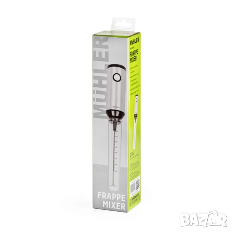 Фрапе миксер ръчен Muhler, 25W, Метално тяло, снимка 13 - Друга електроника - 52097911