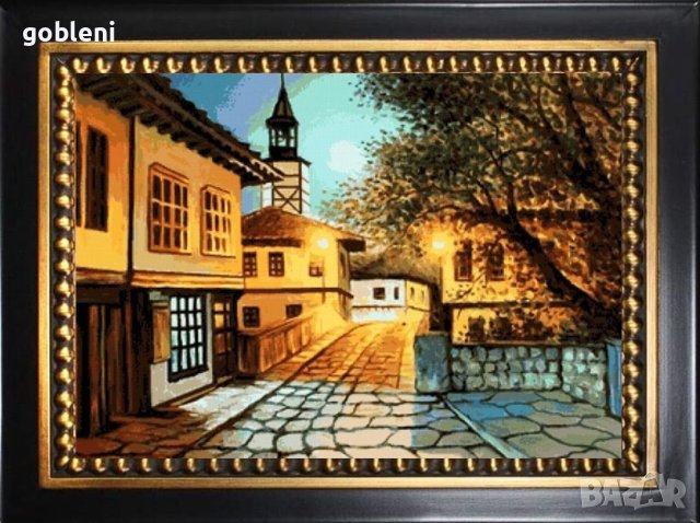 гоблен "В ОЧАКВАНЕ НА ТАЙНАТА СРЕЩА" Д 46; размери/39*28/см.; 36 цвята; 57 лв. 