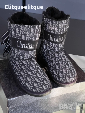 дамски боти Christian Dior , снимка 4 - Дамски боти - 52434391
