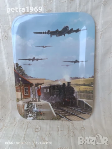 Декоративни чинии на Davenport Pottery, снимка 2 - Колекции - 50748735