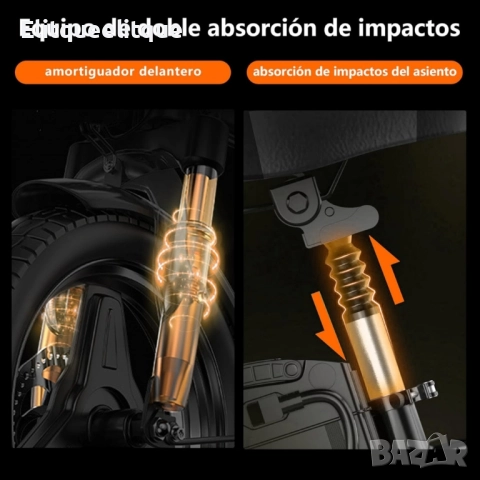 Електрически велосипед Ninoto – Мощност, комфорт и мобилност, снимка 2 - Велосипеди - 52206013