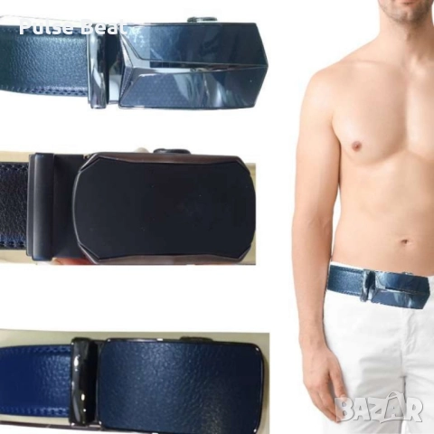 Уникален мъжки колан ,естествена кожа