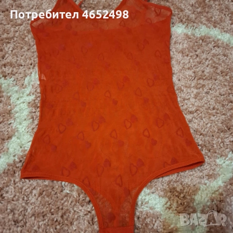 Дамски червени Бодита, снимка 3 - Бельо - 53575415