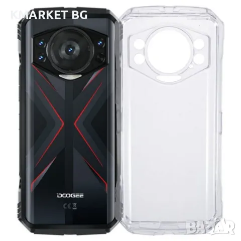 Doogee S118 / S Cyber Силиконов Калъф TPU и Протектор