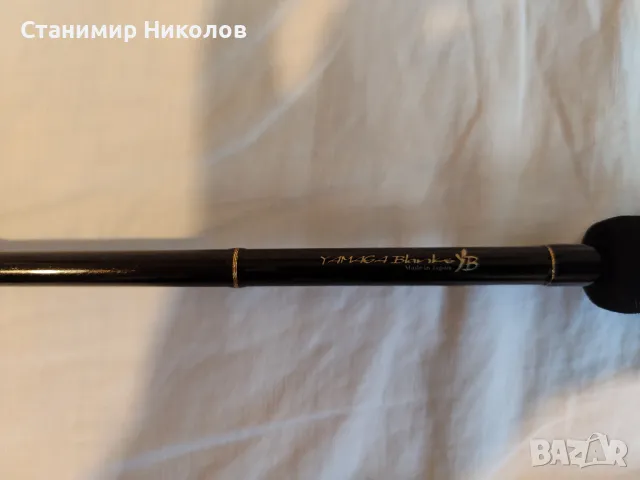 Спинингова въдица Yamaga Blanks Blue Current 74TZ Global + калъф за пренасяне, снимка 4 - Въдици - 49146180