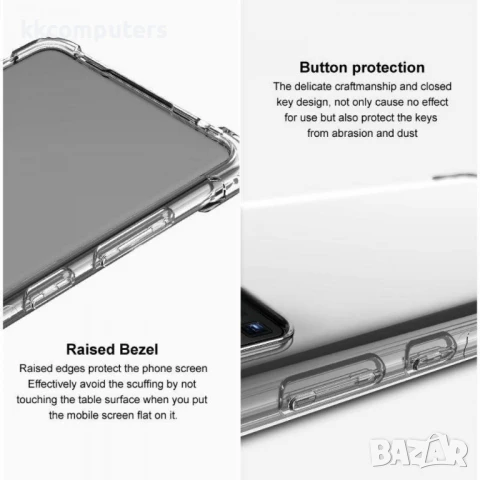 Motorola Moto G Stylus 5G 2025 IMAK Прозрачен Удароустойчив Калъф с Въздушни Възглавници + Скрийн Пр, снимка 5 - Калъфи, кейсове - 50582505