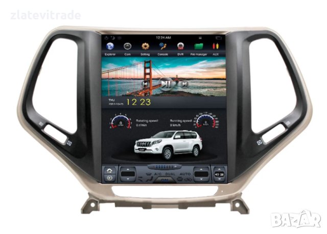 JEEP CHEROKEE Вертикална Андроид НАВИГАЦИЯ, 9099