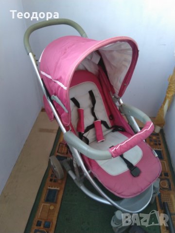 Детска количка 3 в 1/ кош за новородено , кошче за кола., снимка 4 - Детски колички - 27739988