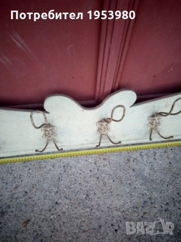 Стара голяма закачалка, снимка 3 - Антикварни и старинни предмети - 27635629