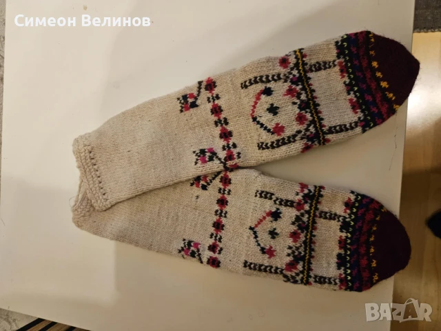 Продавам плетени чорапи, снимка 3 - Мъжки чорапи - 50746190