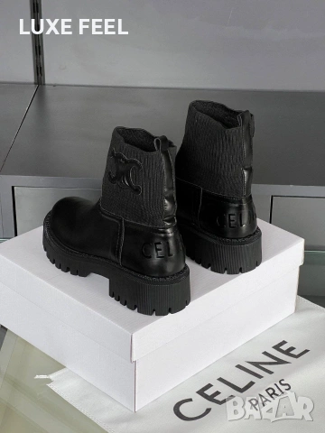 CELINE 💎 Дамски Боти , снимка 4 - Дамски боти - 53263888