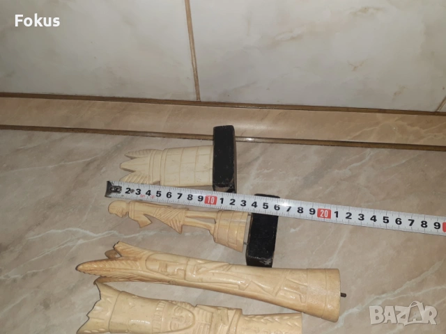 Лот фигури статуетки от кост, снимка 6 - Антикварни и старинни предмети - 53357281