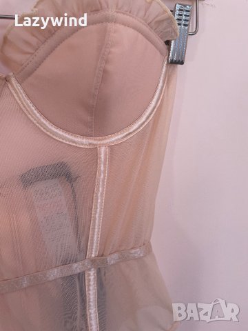 Боди тип корсет Nasty gal, снимка 4 - Корсети, бюстиета, топове - 43802171