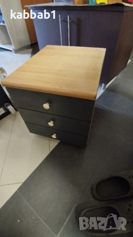 Шкафче на колела - контейнерз а бюро със заключване 47/41/51см, снимка 16 - Шкафове - 53275850