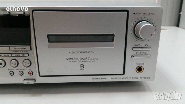 Дек Sony TC-WE475, снимка 2 - Декове - 27136830