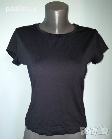 Два броя / "Esprit" Еластична блуза тип тениска / черна и червена / унисайз , снимка 3 - Тениски - 26368319