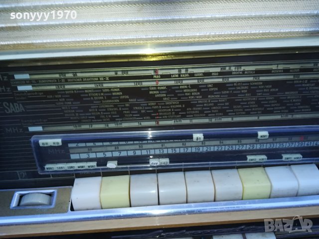 SABA TUBE STEREO RETRO RECEIVER-ВНОС SWISS 2001241356, снимка 12 - Ресийвъри, усилватели, смесителни пултове - 43895413