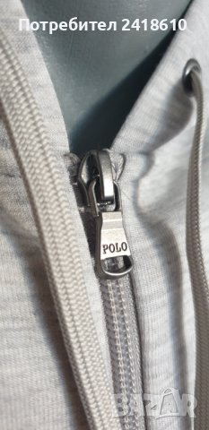 POLO Ralph Lauren Double Knit Performance Full Zip Mens Size XS НОВО! ОРИГИНАЛ! Мъжки Суичер!, снимка 9 - Спортни дрехи, екипи - 43643065