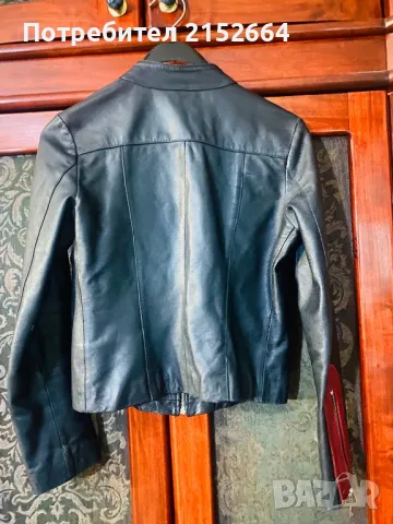 Дамско кожено яке от естествена кожа xs, снимка 2 - Якета - 49710417