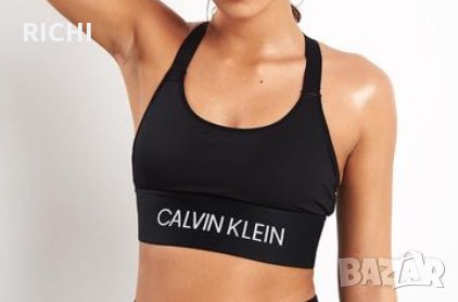 CALVIN KLEIN – бюстие черно, снимка 2 - Корсети, бюстиета, топове - 33543551