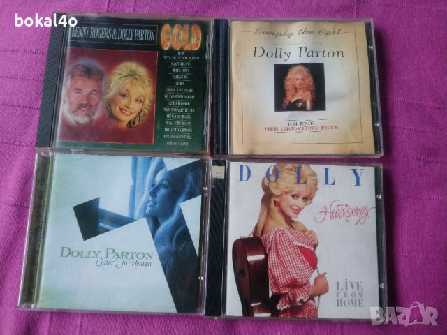 Dolly Parton - 4 диска, снимка 1 - CD дискове - 43999388